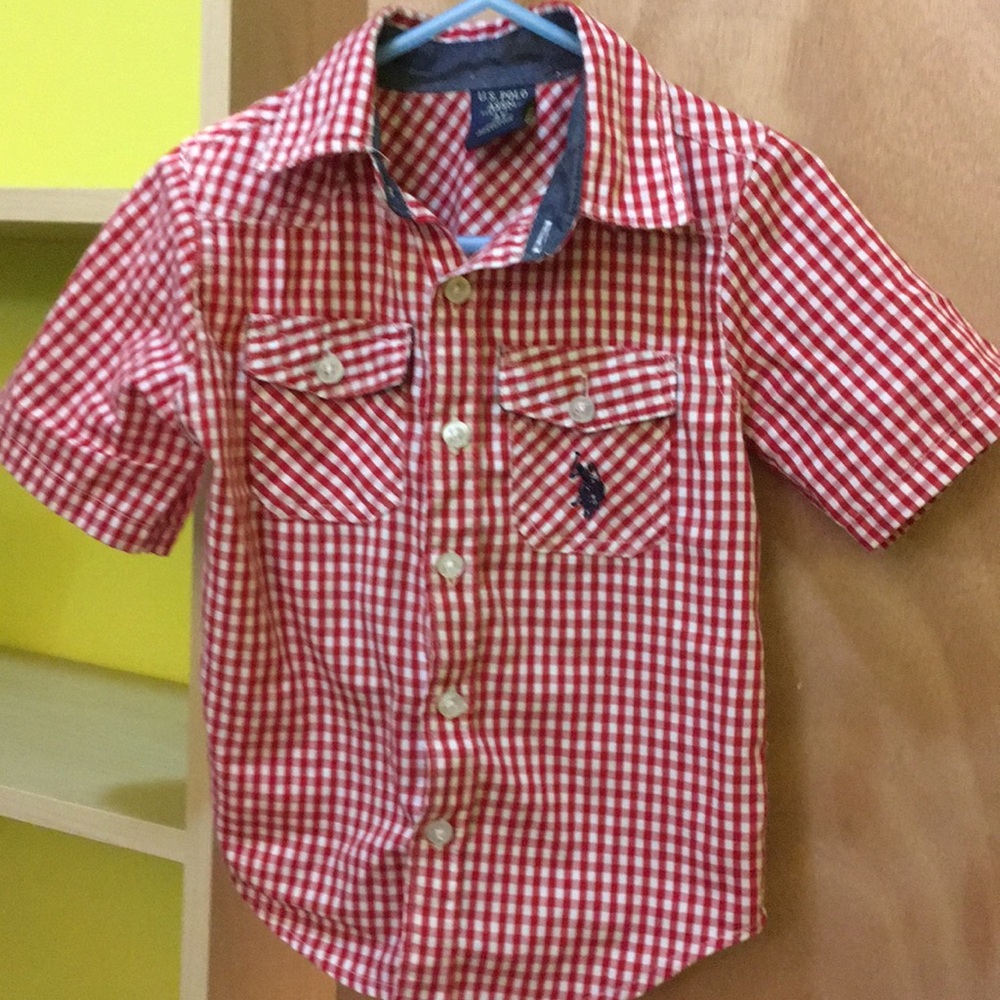 🐳5/$10 US Polo little boy short sleeve shirt top